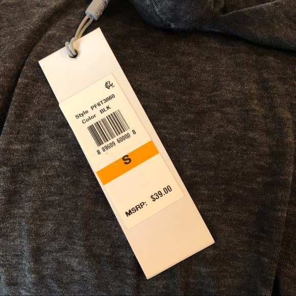 NEW Calvin Klein Performance Relaxed Icy Wash Swing T-Shirt - Black - Small - Picture 4 of 5